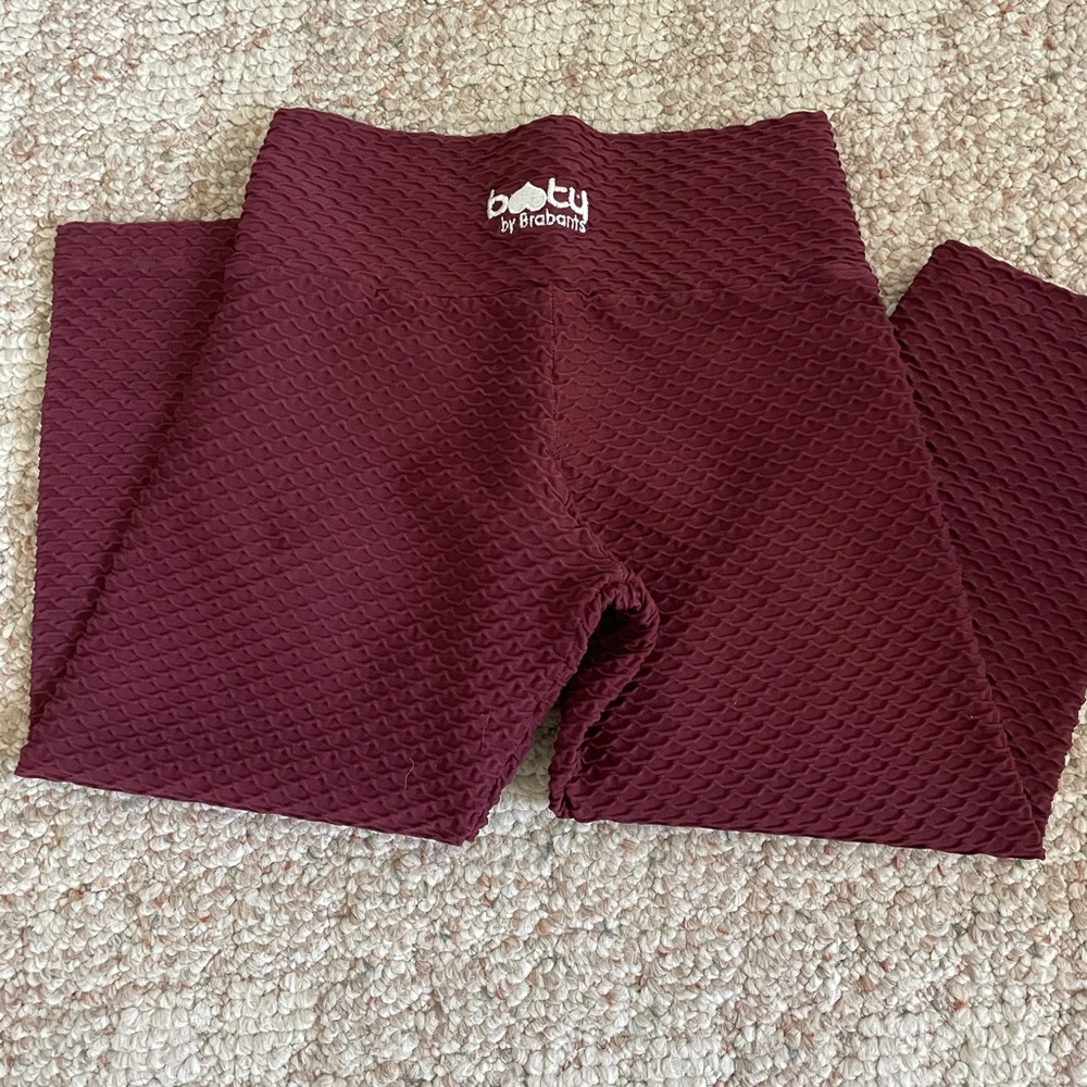 Booty By Brabants - Croco Merlot - Cropped